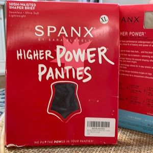 Spanx Higher Power Panties size XL, black